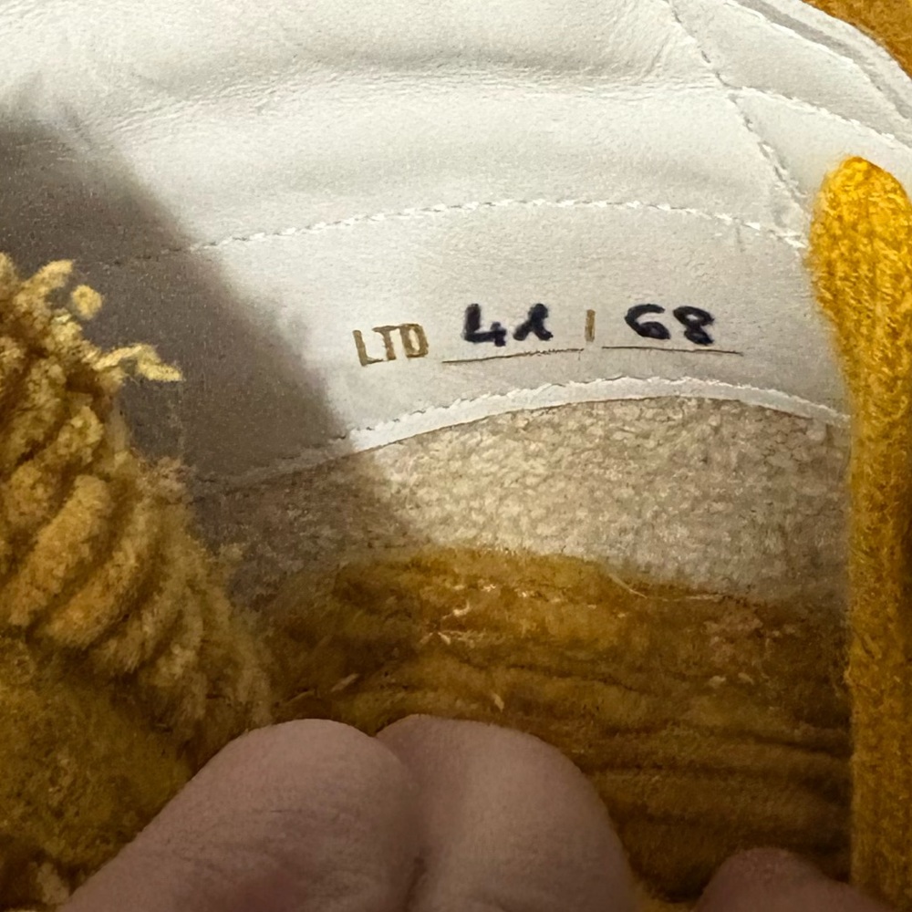 Golden Goose Men’s Yellow Midstar Sneakers - Picture 8 of 8